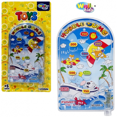 PINBALL GAME HAPPY TOYS 13,5X7,5CM