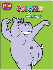 LIVRO DE COLORIR DE BOLSO - ANIMAIS
