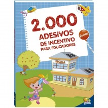 LIVRO 2000 ADESIVOS DE INCENTIVO PARA EDUCADORES
